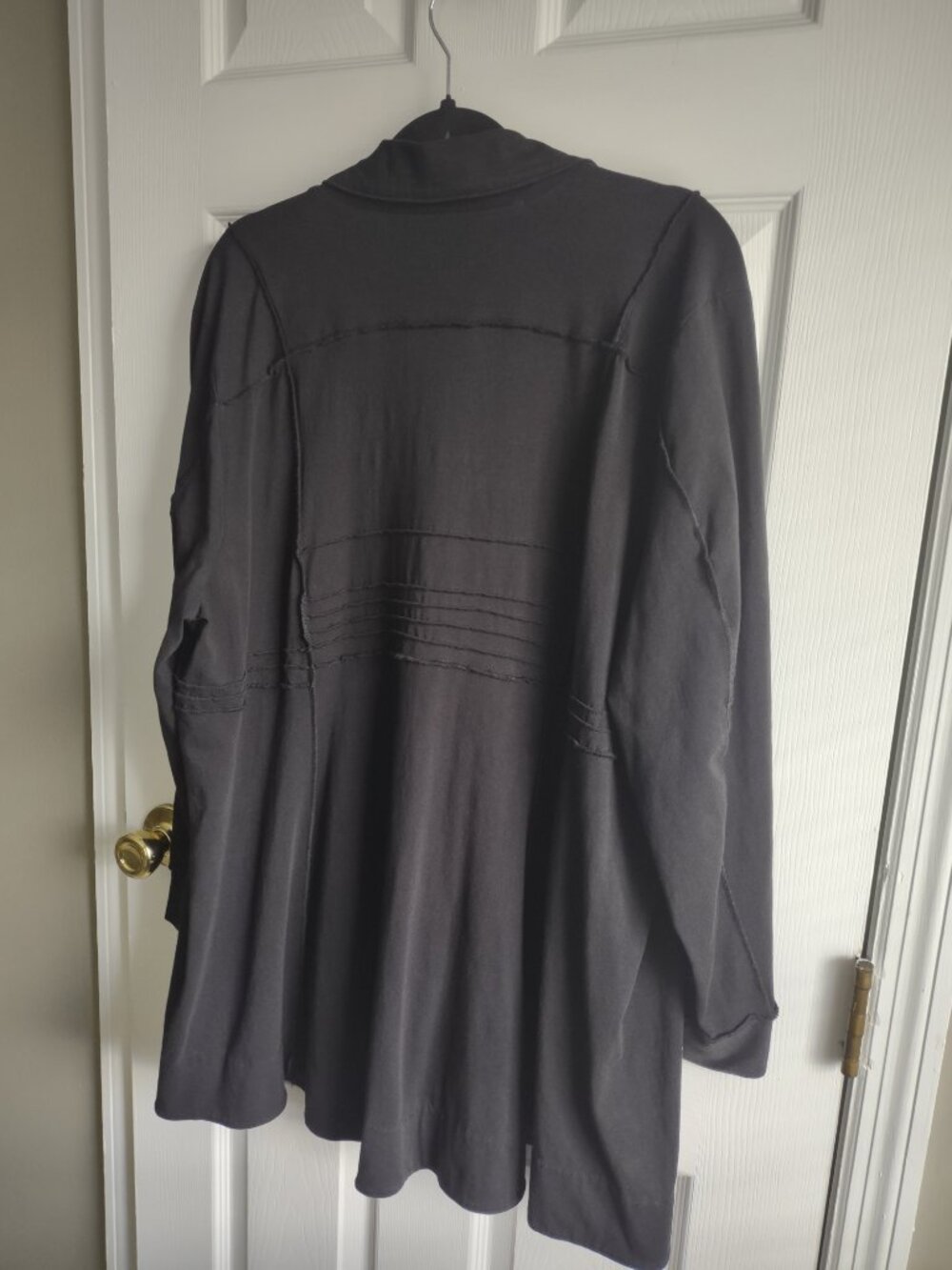 Nic+Zoe 3 button riding jacket - lightweight cotton stretch blazer plus size 2X - Picture 6 of 11